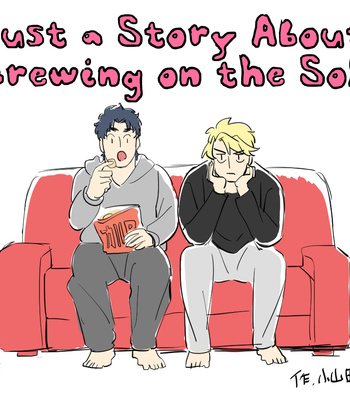 [Oyamada] Just A Story About Screwing On The Sofa – JoJo dj [Eng] – Gay Manga thumbnail 001