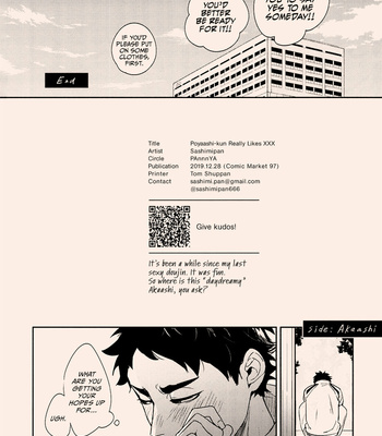 [PAnnnYA] Poyaashi-kun Really Likes XXX – Haikyuu!! dj [Eng] – Gay Manga sex 30