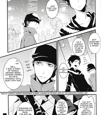 [Spider-Cage Ashiya] 0.5 Seconds Before Sleeping Beauty Wakes Up – Durarara!! dj [Eng] – Gay Manga sex 3