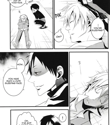 [Spider-Cage Ashiya] 0.5 Seconds Before Sleeping Beauty Wakes Up – Durarara!! dj [Eng] – Gay Manga sex 5