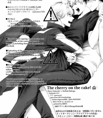 [gawwow! (Goro)] The Cherry On The Cake! – Boku no Hero Academia dj [Eng] – Gay Manga sex 30