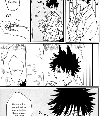 [Koyadofu/ Kihara] Kitsune ni Yomeiri 3 – Jujutsu Kaisen dj [Eng] – Gay Manga sex 4