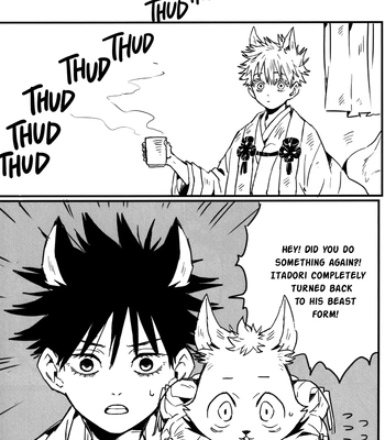 [Koyadofu/ Kihara] Kitsune ni Yomeiri 3 – Jujutsu Kaisen dj [Eng] – Gay Manga sex 6