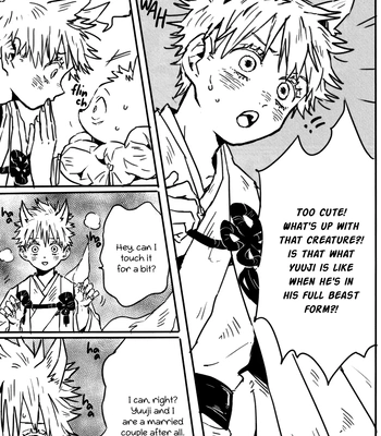 [Koyadofu/ Kihara] Kitsune ni Yomeiri 3 – Jujutsu Kaisen dj [Eng] – Gay Manga sex 8