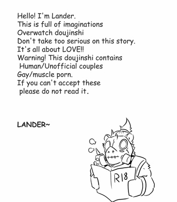 [Lander] Strange Things Happened Vol.2 – Overwatch dj [Eng] – Gay Manga sex 2