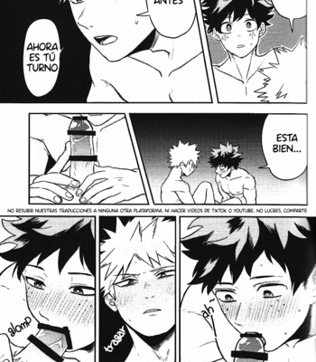 [Chick Luck (Hinakichi)] Kotchi muite hani | Mírame Cariño – Boku no Hero Academia dj [ESP] – Gay Manga sex 23