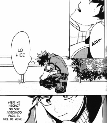 [Chick Luck (Hinakichi)] Kotchi muite hani | Mírame Cariño – Boku no Hero Academia dj [ESP] – Gay Manga sex 37