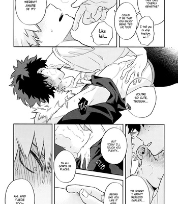 [Ajisuru + Nekuta] Bondage Anthology – My Hero Academia dj [Eng] – Gay Manga sex 11