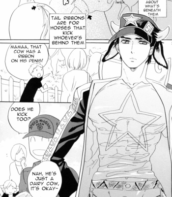[KANA] don’t think feeeeeeeeeel – JOTAROsan FAN BOOK [Eng] – Gay Manga sex 14