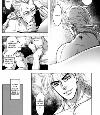 [Hakone Emperor/ ZERO1] Yoru no Hoshi Hiru no Hoshi – JoJo dj [Eng] – Gay Manga sex 6