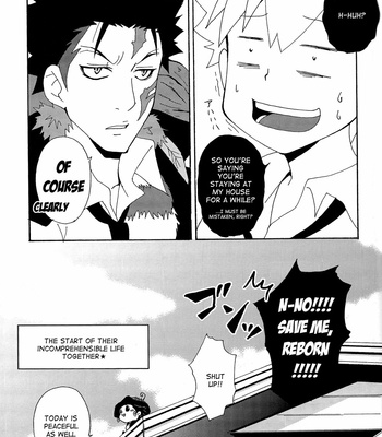 [Utage-zeroichi] Oozora no Sekai -Primo- Katekyo Hitman Reborn! dj [Eng] – Gay Manga sex 12