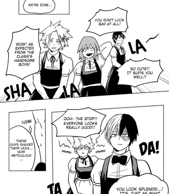 [lemoD] Class A’s Cultural Festival – Cafe Episode – Boku no Hero Academia dj [Eng] – Gay Manga sex 10