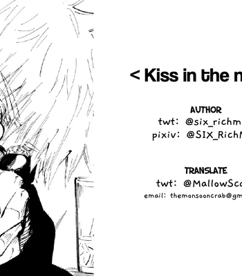 Gay Manga - [SIX_RichMan] Kiss in the night – Jujutsu Kaisen [Eng] – Gay Manga