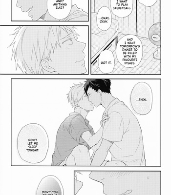 [Chacha/ Akatsuki Riku] Kuroko no Basket dj – Natsu no Owari [Eng] – Gay Manga sex 23