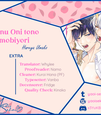 [YAREYA Umako] Kaerenu Oni to no Momo Biyori (update c.5+Extra) [Eng] – Gay Manga sex 161