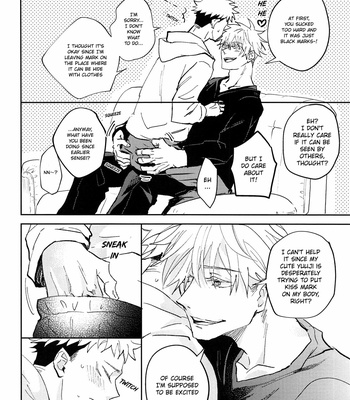 [Captivate (Yue)] Time Limit wa Mousugu | The time limit will reach soon – Jujutsu Kaisen dj [Eng] – Gay Manga sex 20