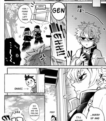 [Tatsunosuke (SK2B)] Aruyo no Hakari | Night’s Possible Scheme – Kimetsu no Yaiba dj [Eng] – Gay Manga sex 39