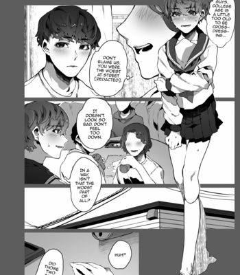 [Nani (Nanita)] One Room de Sailor Fuku ni Kigaetara [Eng] – Gay Manga sex 5