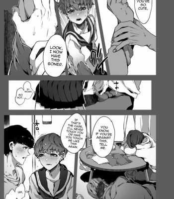 [Nani (Nanita)] One Room de Sailor Fuku ni Kigaetara [Eng] – Gay Manga sex 8