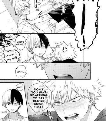 [Kushiyabu (Kuroda)] My Hero Academia dj – Kiss Shitara Nakayoku Nareru ka to Omotte [Eng] – Gay Manga sex 11