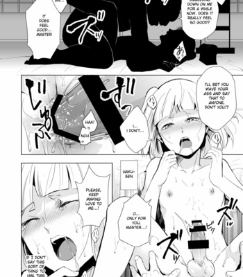 [Yadokugaeru (locon)] Hakusen to Sumizome Kaidan Shitagaku Jouji [Eng] – Gay Manga sex 3