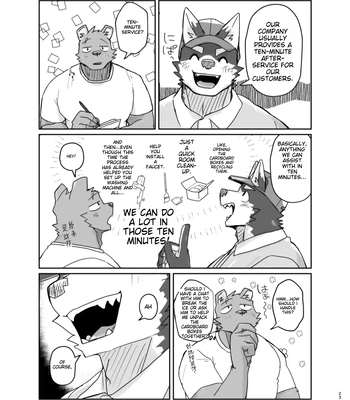 [Nicosando (nico)] Hikkoshi 10-pun Service [Eng] – Gay Manga sex 23