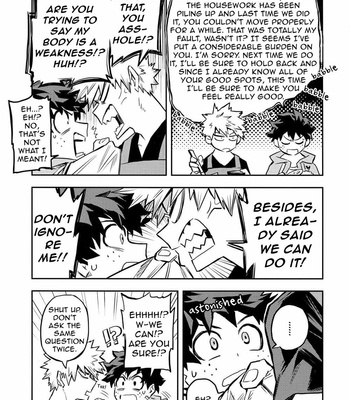 [Kometubu (Rittiri)] Boku no Hero Academia dj – Kazehiki Kachan to Boku no Koubou-sen [ENG] – Gay Manga sex 4