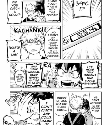 [Kometubu (Rittiri)] Boku no Hero Academia dj – Kazehiki Kachan to Boku no Koubou-sen [ENG] – Gay Manga sex 6