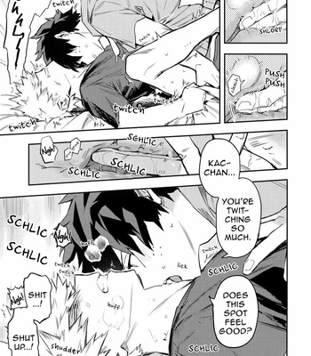 [Kometubu (Rittiri)] Boku no Hero Academia dj – Kazehiki Kachan to Boku no Koubou-sen [ENG] – Gay Manga sex 12