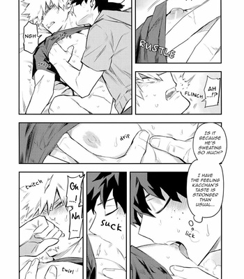 [Kometubu (Rittiri)] Boku no Hero Academia dj – Kazehiki Kachan to Boku no Koubou-sen [ENG] – Gay Manga sex 13
