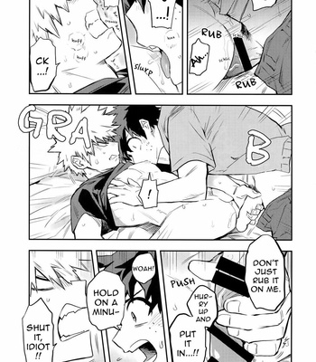 [Kometubu (Rittiri)] Boku no Hero Academia dj – Kazehiki Kachan to Boku no Koubou-sen [ENG] – Gay Manga sex 14