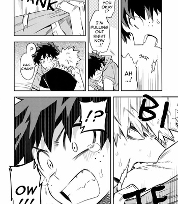 [Kometubu (Rittiri)] Boku no Hero Academia dj – Kazehiki Kachan to Boku no Koubou-sen [ENG] – Gay Manga sex 17
