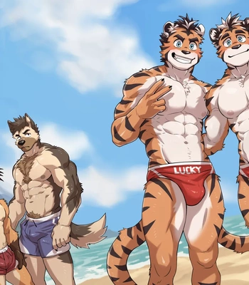 Gay Manga - [KUMAK.COM (KUMAK)] Lucky Boys – Twins Prank [Eng] – Gay Manga