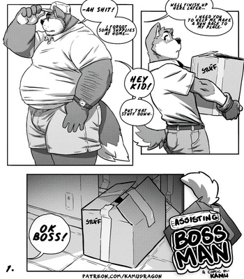 [KamuDragon] Assisting Bossman [Eng] – Gay Manga sex 4