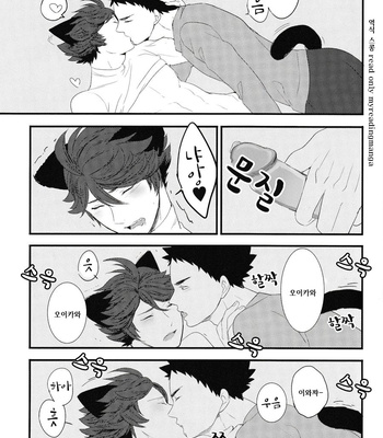 [Rototika (Kamishi Yue)] Haikyu!! dj – I Want To Be Iwa-Chan’s Cat [KR] – Gay Manga sex 26
