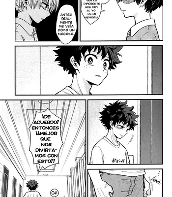 [tenten (coga)] Miniroki Shoto! – Boku no Hero Academia dj [Esp] – Gay Manga sex 14