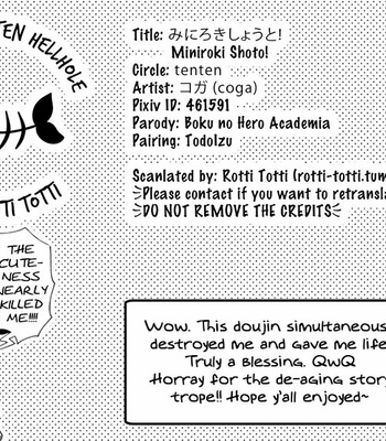[tenten (coga)] Miniroki Shoto! – Boku no Hero Academia dj [Esp] – Gay Manga sex 33