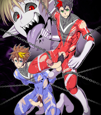 [Giman no Hakoniwa] Kaijin shirei no sentouin | Monster in Command [JP] – Gay Manga sex 2