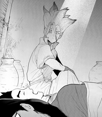 [Musekinin/ Yodare] I’m not going to eat you, you know – Dr Stone dj [Kr] – Gay Manga sex 54