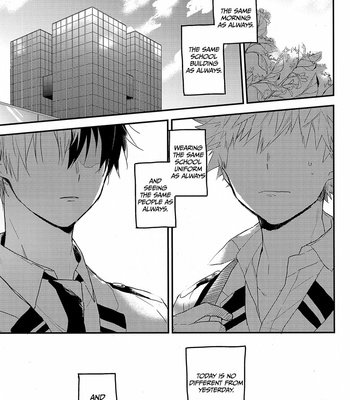 [kushiyabu] A Week of Loneliness for Two – My Hero Academia dj [Eng] – Gay Manga sex 3