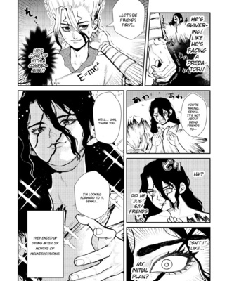 [Shinshi] TsukaSen log – Dr. Stone dj [Eng] – Gay Manga sex 5
