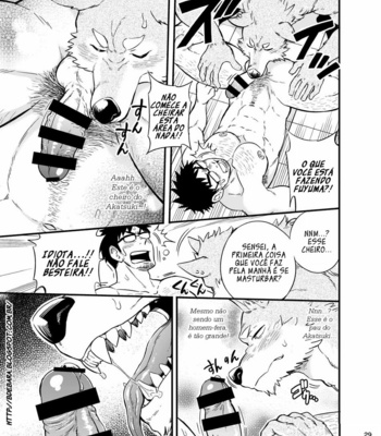 [Draw Two (D-Raw2)] Ookami-kun no Yasei no Jijou | A Situação do Lobisomem Solitário [PtBr] – Gay Manga sex 30