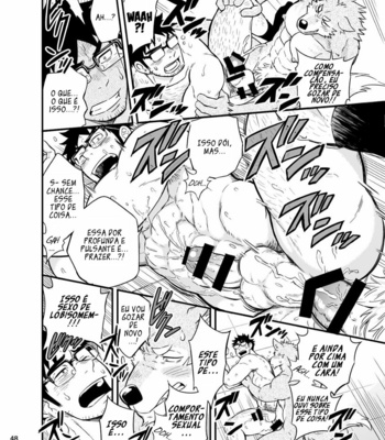 [Draw Two (D-Raw2)] Ookami-kun no Yasei no Jijou | A Situação do Lobisomem Solitário [PtBr] – Gay Manga sex 49