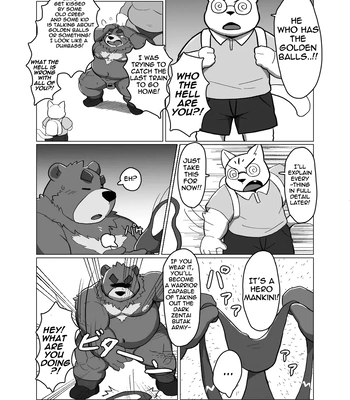 [Kyouretsu Hiyougeka (Beat-kun)] Roshutsu Hentai Dosukebear| Exhibitionist Pervert Dosukebear [Eng] – Gay Manga sex 9