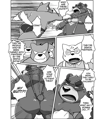 [Kyouretsu Hiyougeka (Beat-kun)] Roshutsu Hentai Dosukebear| Exhibitionist Pervert Dosukebear [Eng] – Gay Manga sex 15