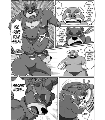 [Kyouretsu Hiyougeka (Beat-kun)] Roshutsu Hentai Dosukebear| Exhibitionist Pervert Dosukebear [Eng] – Gay Manga sex 20