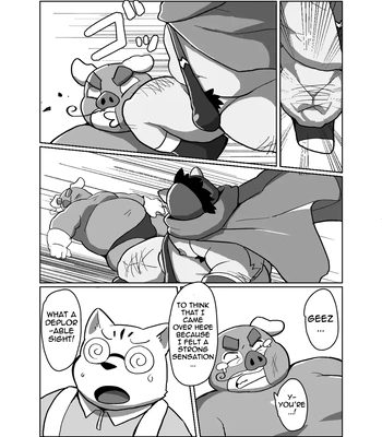 [Kyouretsu Hiyougeka (Beat-kun)] Roshutsu Hentai Dosukebear| Exhibitionist Pervert Dosukebear [Eng] – Gay Manga sex 26