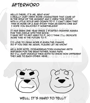 [Kyouretsu Hiyougeka (Beat-kun)] Roshutsu Hentai Dosukebear| Exhibitionist Pervert Dosukebear [Eng] – Gay Manga sex 32