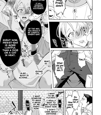 [Erutasuku] Kinju no Madousho 5 Maryoku Kyuushuu ni Kuppuku Suru Shinkan [Eng] – Gay Manga sex 15