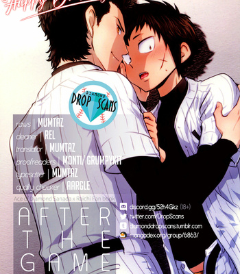 [Red Stripe (JUNJUN)] Shiai no ato wa – Ace of Diamond dj [Eng] – Gay Manga thumbnail 001